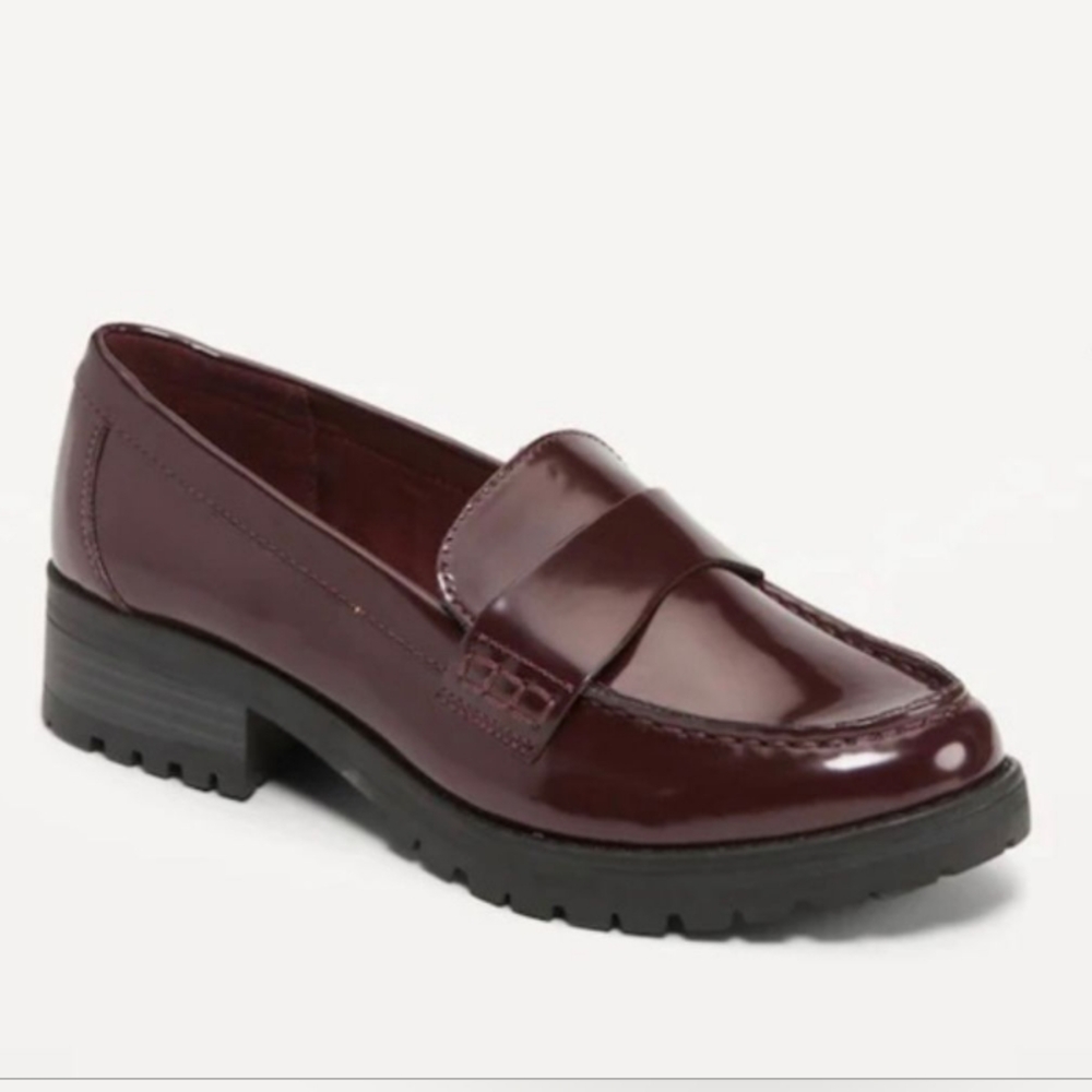 Old Navy Burgundy Loafers